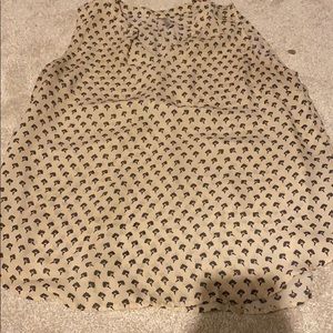 A tan blouse for going out